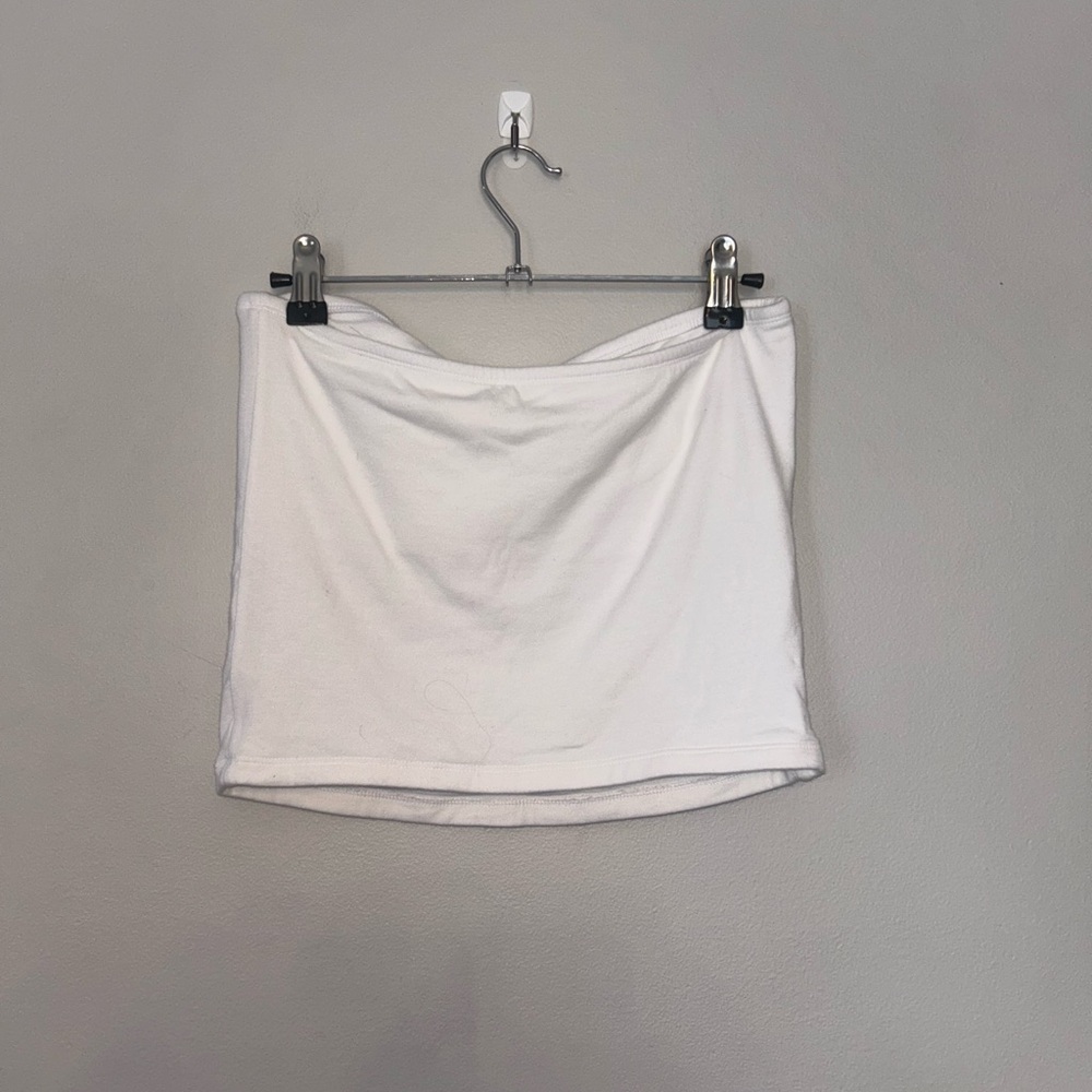 Old Navy Women's White Mini Top
